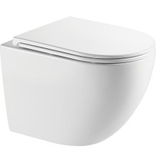Унитаз AQUAme AQM2014PRO подвесной цвет Белый с сиденьем Микролифт