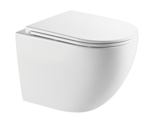 Унитаз AQUAme AQM2014PRO подвесной цвет Белый с сиденьем Микролифт