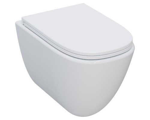 Унитаз AQUAme AQM2014PRO подвесной цвет Белый с сиденьем Микролифт