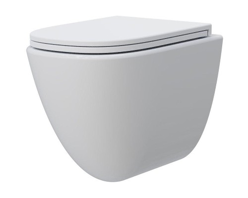 Унитаз AQUAme AQM2014PRO подвесной цвет Белый с сиденьем Микролифт