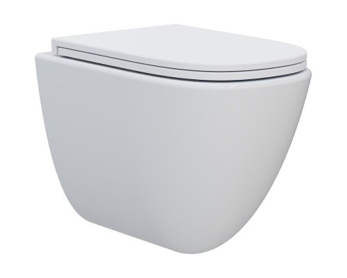 Унитаз AQUAme AQM2014PRO подвесной цвет Белый с сиденьем Микролифт