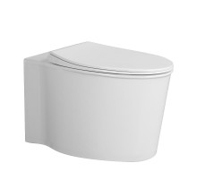 Унитаз Abber Bequem AC1127 подвесной цвет Белый с сиденьем Микролифт