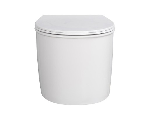 Унитаз Abber Bequem AC1127 подвесной цвет Белый с сиденьем Микролифт