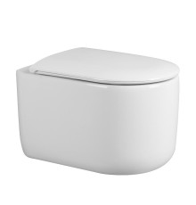 Унитаз Abber Bequem AC1129 подвесной цвет Белый с сиденьем Микролифт