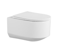 Унитаз Abber Bequem AC1130 подвесной цвет Белый с сиденьем Микролифт