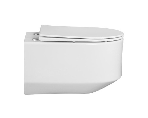 Унитаз Abber Bequem AC1130 подвесной цвет Белый с сиденьем Микролифт