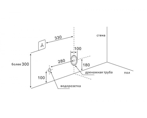 Комплект унитаза биде с инсталляцией Abber Bequem AC1119S-AC0101P2 цвет Белый с сиденьем Микролифт