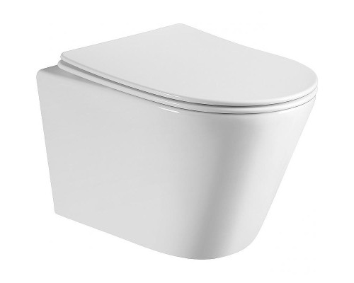 Унитаз Abber Bequem AC1102 подвесной с сиденьем Микролифт