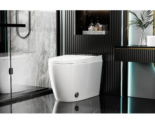 Унитаз биде Abber Bequem AC1116S приставной с сиденьем Микролифт