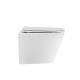 Унитаз Abber Bequem AC1102TMW подвесной цвет Белый матовый с сиденьем Микролифт