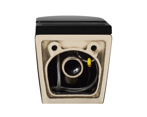 Унитаз Abber Bequem AC1108PMB подвесной цвет Черный матовый с сиденьем Микролифт