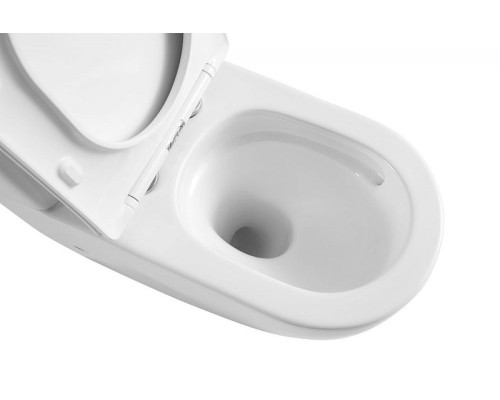 Унитаз компакт Abber Bequem AC1110T цвет Белый с сиденьем Микролифт
