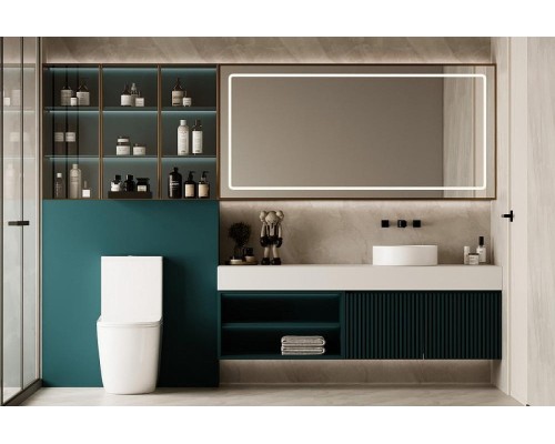 Унитаз компакт Abber Bequem AC1110T цвет Белый с сиденьем Микролифт