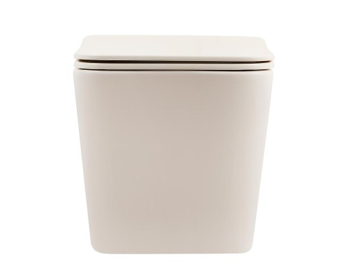 Унитаз Abber Rechteck AC1201MBE подвесной цвет Светло-бежевый матовый с сиденьем Микролифт