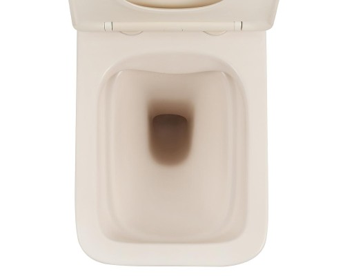 Унитаз Abber Rechteck AC1201MBE подвесной цвет Светло-бежевый матовый с сиденьем Микролифт