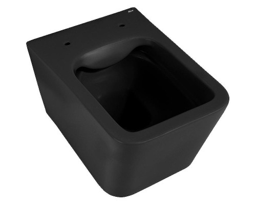 Унитаз Abber Rechteck AC1201MB подвесной Черный матовый с сиденьем Микролифт