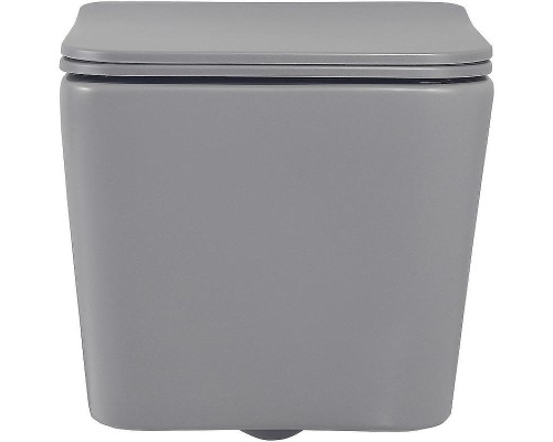 Унитаз Abber Rechteck AC1201MG подвесной Серый матовый с сиденьем Микролифт