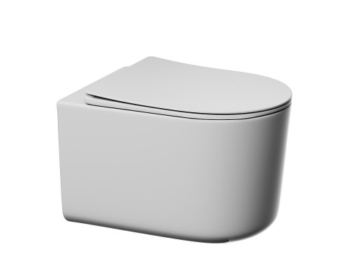 Унитаз Abber Ultra AC1302 подвесной цвет Белый с сиденьем Микролифт