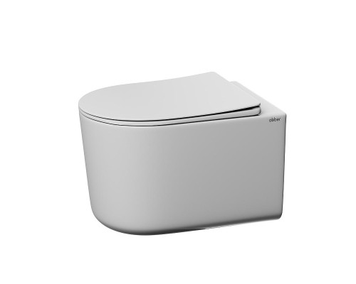 Унитаз Abber Ultra AC1302 подвесной цвет Белый с сиденьем Микролифт