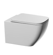 Унитаз Abber Ultra AC1303 подвесной цвет Белый с сиденьем Микролифт