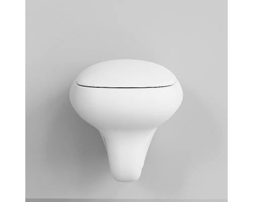 Унитаз Ambassador Diamond 123T20101R подвесной Белый матовый без сиденья