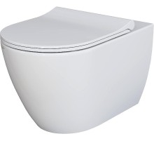 Унитаз Ambassador Queen 113T20001R-112T20001S подвесной Белый глянцевый с сиденьем Микролифт