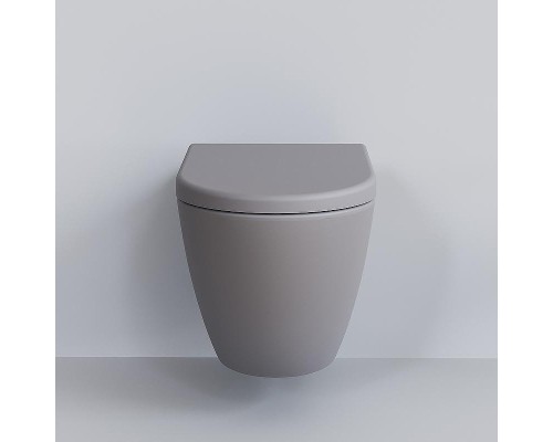 Унитаз Ambassador Queen 113T20301R подвесной Серый матовый без сиденья