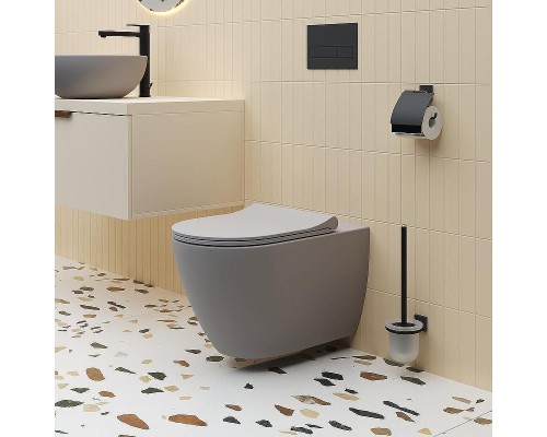 Унитаз Ambassador Queen 113T20301R подвесной Серый матовый без сиденья