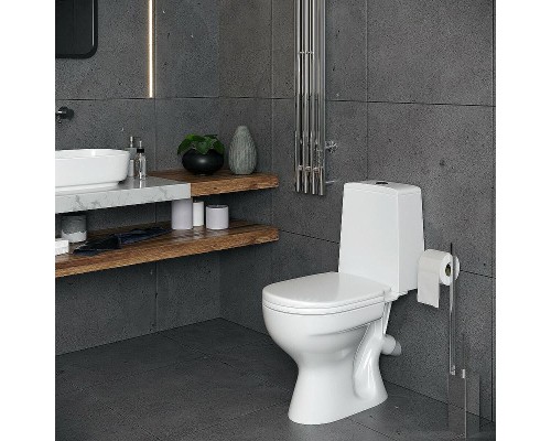 Унитаз компакт Aringa Асти AR01001WH с бачком и сиденьем Микролифт