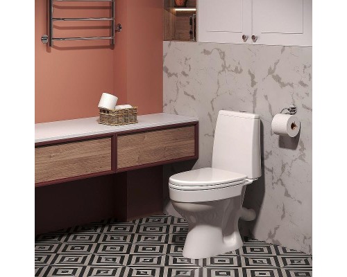 Унитаз компакт Aringa Сиена AR01005WH с бачком и сиденьем Микролифт