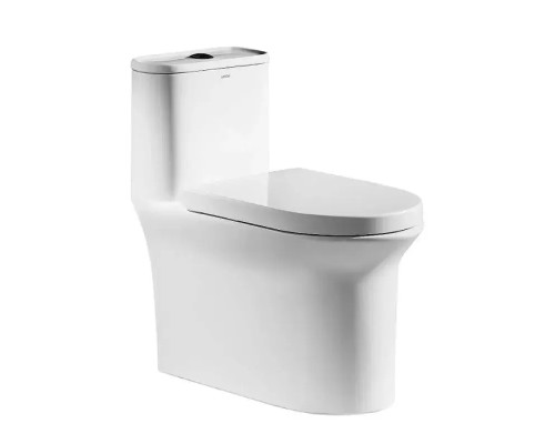 Унитаз моноблок Arrow AB1802H цвет Белый с бачком без сиденья