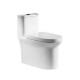 Унитаз моноблок Arrow AB1802H цвет Белый с бачком без сиденья