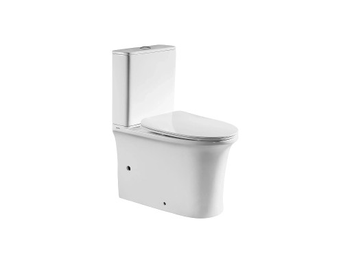 Унитаз компакт Arrow AB2230H цвет Белый без бачка и сиденья