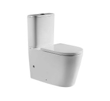 Унитаз компакт Arrow AB2231H цвет Белый без бачка с сиденьем Микролифт