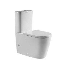 Унитаз компакт Arrow AB2231H цвет Белый без бачка с сиденьем Микролифт