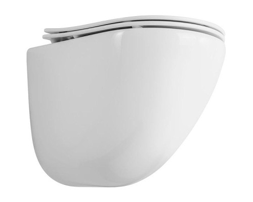 Комплект унитаза BelBagno Amanda BB051CHR+BB051SC с инсталляцией WellWant Standart 50 WWISI111BB с сиденьем Микролифт и Черной матовой клавишей смыва