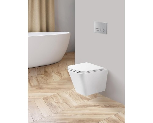 Унитаз BelBagno Ardente-R BB520CHR/SC подвесной цвет Белый с сиденьем Микролифт