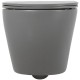 Унитаз BelBagno Colorato BB062CHR-GR/BB062SC-GR подвесной Серый матовый с сиденьем Микролифт