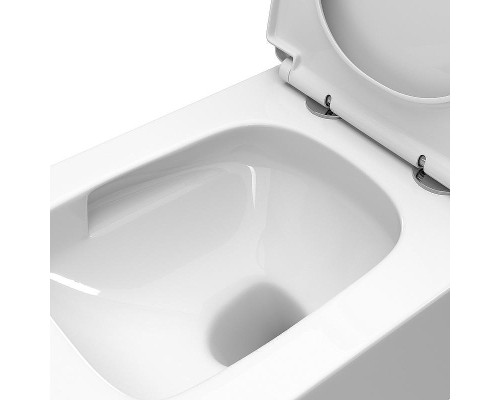 Унитаз BelBagno Due-Tor BB5171CH-TOR/SC подвесной с сиденьем Микролифт