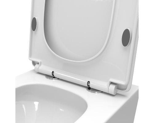 Унитаз BelBagno Due-Tor BB5171CH-TOR/SC подвесной с сиденьем Микролифт