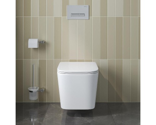 Унитаз BelBagno Due-Tor BB5171CH-TOR/SC подвесной с сиденьем Микролифт