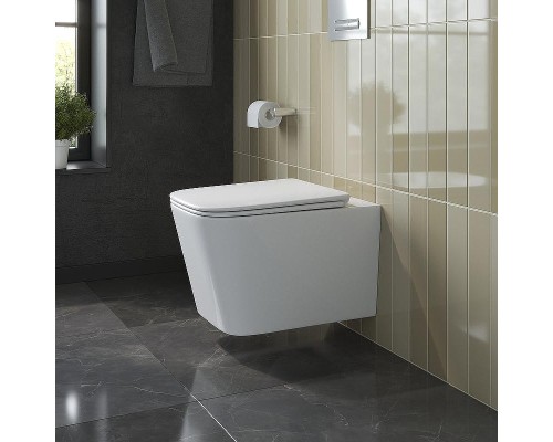 Унитаз BelBagno Due-Tor BB5171CH-TOR/SC подвесной с сиденьем Микролифт