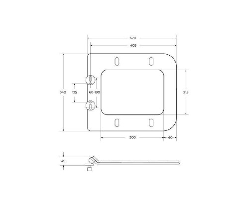 Унитаз BelBagno Due BB7107CHR/SC подвесной цвет Белый с сиденьем Микролифт