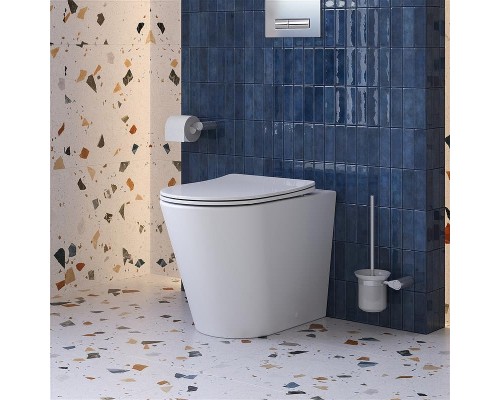 Унитаз BelBagno Flay BB1003CB-TOR/SC приставной цвет Белый с сиденьем Микролифт