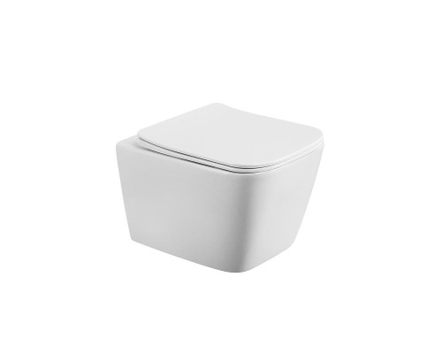 Унитаз BelBagno Kraft BB7106CH-TOR/SC подвесной цвет Белый с сиденьем Микролифт