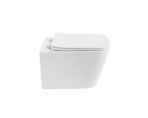 Унитаз BelBagno Kraft BB7106CH-TOR/SC подвесной цвет Белый с сиденьем Микролифт