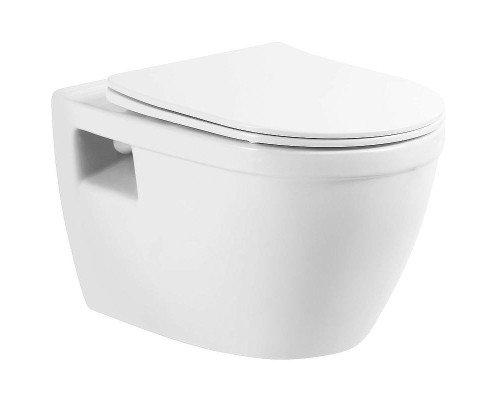 Унитаз BelBagno Loto BB070CHR/SC подвесной с сиденьем Микролифт