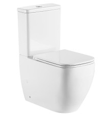 Унитаз компакт BelBagno Luce-Tor BB2197CP-TOR/SC/BB2197T с бачком и сиденьем Микролифт