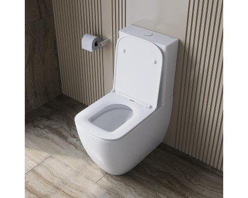 Унитаз компакт BelBagno Luce-Tor BB2197CP-TOR/SC/BB2197T с бачком и сиденьем Микролифт