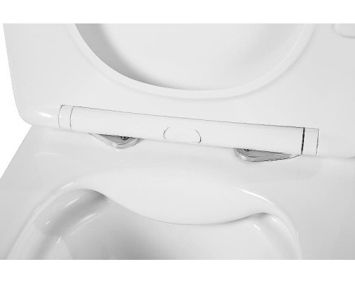 Унитаз BelBagno Marmi BB052CHR/BB052SC подвесной с сиденьем Микролифт